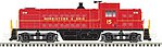 Alco RS1 Morristown & Erie 15 (red, yellow)