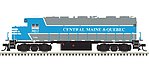 Gp38 Central Maine & Quebec Railway #3812 DCC