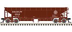 70-Ton Ballast Car Hopper Rio Grande #25033