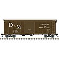 40' Postwar Box Car Detroit & Mackinac #3113