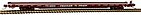 ACF 89' F89-J Flatcar Trailer-Train #601142