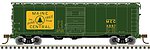 Atlas 1932 ARA Boxcar NC&STL #18261 N Scale Model Train Freight Car ...