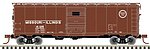 Atlas 1932 Ara Boxcar Central Of Georgia #4348 N Scale Model Train 