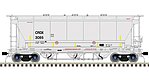 3230 Covered Hopper Chicago Freight Car #3100