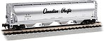 4-Bay Cylindrical Grain Hopper Canadian Pacific #386538