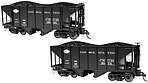 2-Bay Steel Hopper Consolidated Narrow Gauge #3008 & 3074