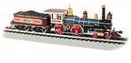 Bachmann 4-4-0 AM DCC NCRR with Load HO Scale Model Train Steam ...