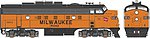 F-7A with sound Milwaukee Road #125A DCC