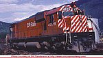 MLW M630 Canadian Pacific #4558 DC