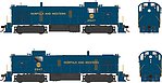 Alco RS-3 Phase 3 Norfolk & Western #2554 DC