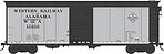40' Steel Side Boxcar Western Rail Of Alabama #17622