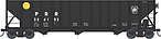 100 ton Hopper Pennsylvania RR #226202 (Yellow Dot)