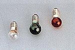 Thread Spherical Bulbs - 3.5V, 200mA, Clear, 8mm (4)