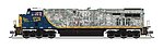 GE ES44AC CSX #1776 DCC Veterans Tribute