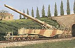 DML 28cm K5(E) Leopold German Railway Gun