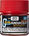 Reviews of Gunze-Sangyo Gundam Color RX-78 Red anime 10ml Bottle