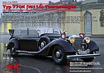 ICM WWII Type 770K (W150) German Leader Tourenwagen Plastic Model Staff Car Kit 1/35 #35533