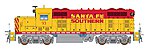 GP16 Loco Santa Fe Southern