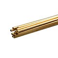 Round Brass Tube .45mm x 2mm x 1m (15)