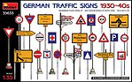 German Traffic Signs 1930-40s