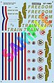 Freedom Train 1947-1949 ALCO PA Diesel & Passenger Cars