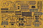 Paragraphix USS Enterprise Refit Photo-Etch Set Science Fiction Plastic Model Accessory 1/350 #111