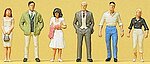 thumbnail image 2 of Preiser HO Scale Model Train Figures - Seated Passengers (Set 10386) 2 of 14