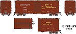 40' B-50-39 Boxcar Union Pacific #1