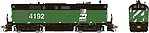 RS-11 Burlington Northern #4195 DC