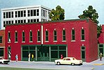 thumbnail image 2 of Walthers 933-3778 Row House Kit - HO Scale (1:87) Model Train Building 2 of 6