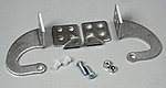 Fowler Flap Hinges 1/5 & 1/4 Scale (4) (rob345) Robart RC Airplane Hinges