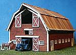 American-Models Country Barn Kit N Scale Model Railroad Building #619