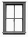 thumbnail image 2 of Tichy Trains 2540 N Scale Windows & Doors - Model Train Layout Parts 2 of 5