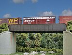 Walthers HO Scale Arched Pratt Truss Bridge – Double-Track Kit, 933-4522, 1:87
