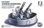 1/35 Zimi Model USN 40mm Quad Bofors AA Gun Mount Plastic Model Kit