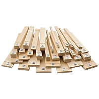 Midwest Products Co. Strisce Di Legno Per Modellismo – 3/16 X 3/16 X 24 Pollici (0,1875″), Legno Naturale Per Hobby, Craft E Miniature