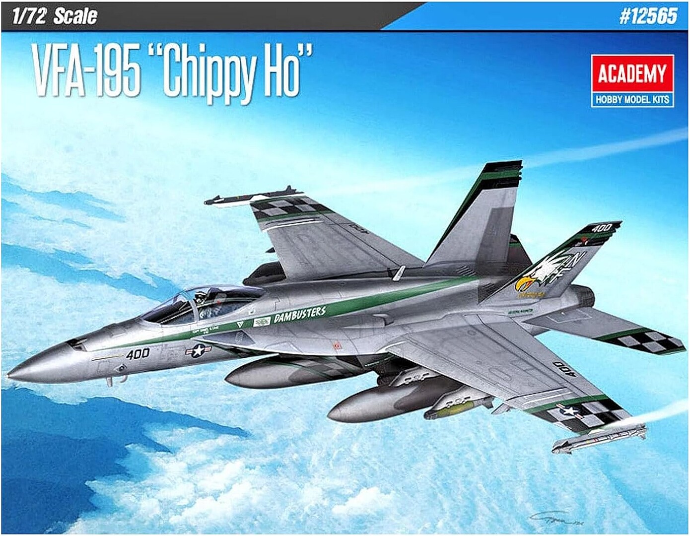 USN F/A18E VFA195 Chippy Ho Fighter Pictures