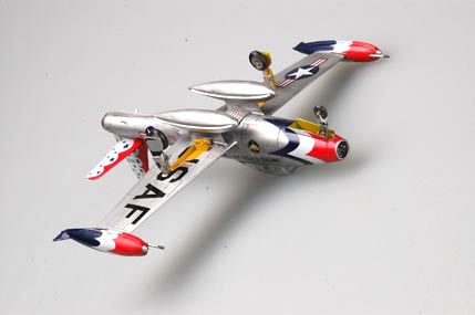 1/72 Scale Heller Model Airplane Kit Republic F-84G Thunderjet Mint in