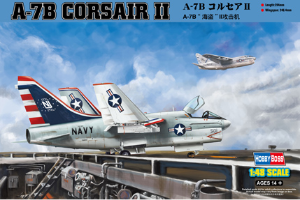 HobbyBoss 1/72 87202 A-7b Corsair II Model Kit for sale online