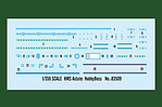 Trumpeter 04598 Kit Modellino Sottomarino HMS Astute - Royal Navy, Scala 1:350, Plastica Non Colorata