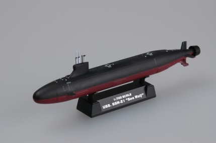 USS SSN-21 SEAWOLF ATTACK SUBMARINE 1/700 ship Hobbyboss model kit 87003 