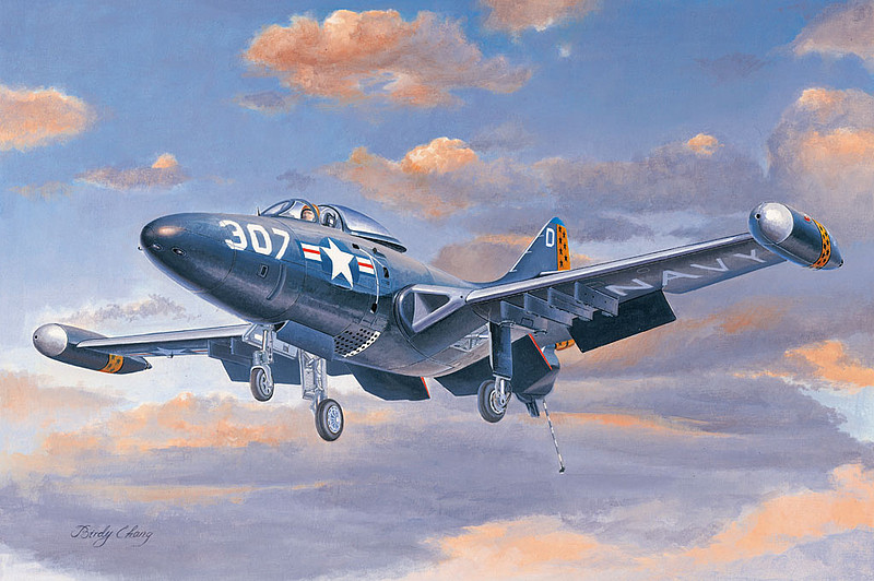 F9F-2 Panther -- Plastic Model Airplane Kit -- 1/72 Scale -- #87248 ...