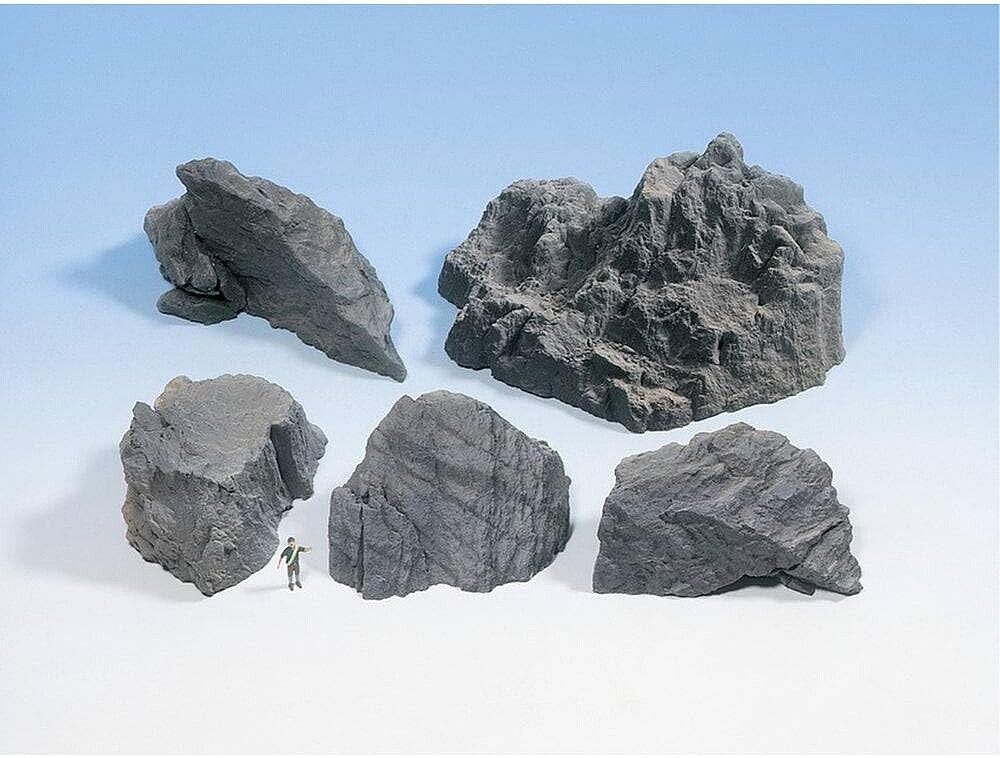Sandstone Molded Foam Rock Pieces (6) Pictures