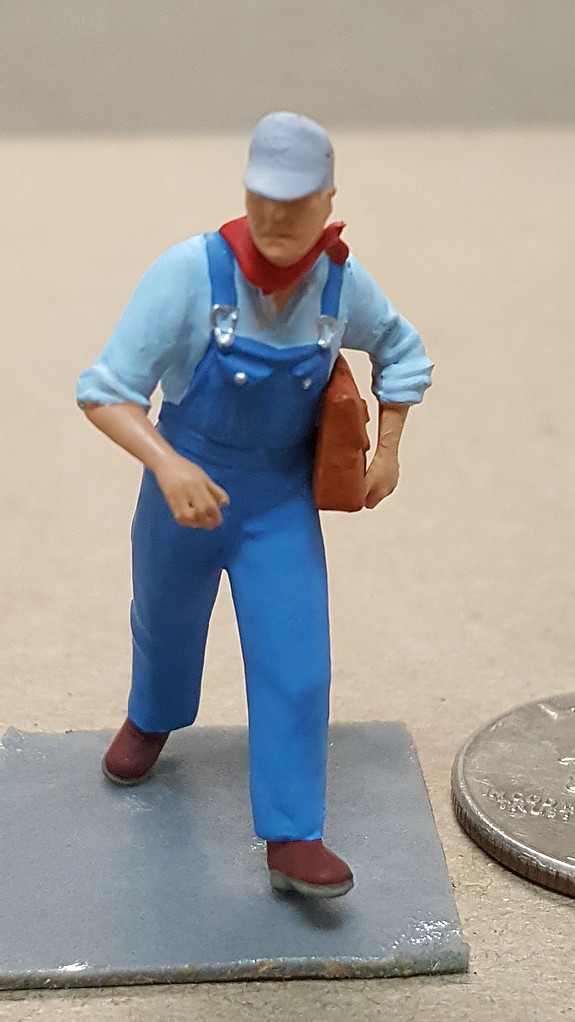 US Railway Personnel Model Railroad Figures O Scale 65355 pictures by John ( Hobbylinc )