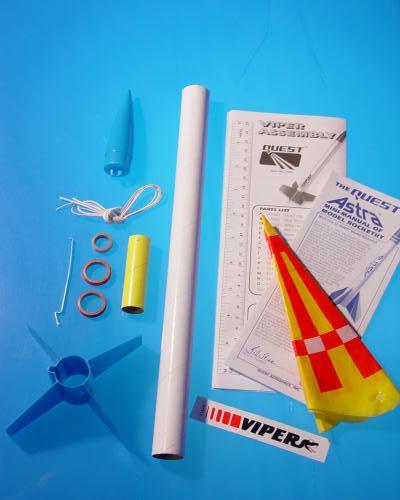 Viper Model Rocket Kit Skill Level 1 -- Level 1 Model Rocket Kit ...