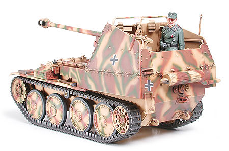 German Tank Destroyer Marder III M -- Plastic Model Military Vehicle ...