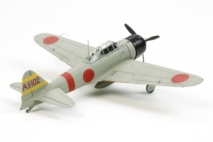 Mitsubishi A6M2B (Zeke) Zero Fighter -- Plastic Model Airplane Kit -- 1 ...