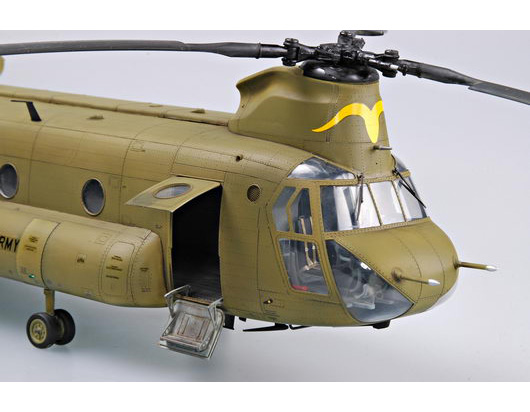 Details about   1/72 Trumpeter CH-47A Chinook Transport Helicopter 01621 Static Model DIY Kit 