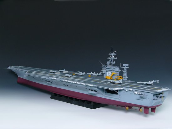 Uss Nimitz Cvn Aircraft Carrier Plastic Model Military Ship