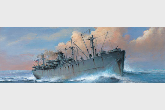 PE 1/700 Jeremiah O Brien/ John W Brown Liberty Ship for Trumpeter 05755/05756 